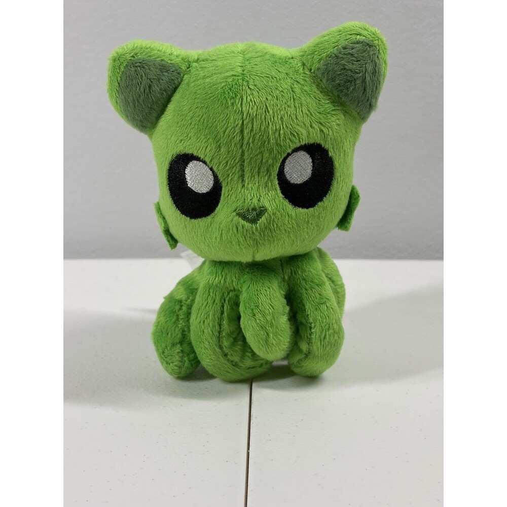 Tentacle Kitty Little One Cat Green Plush